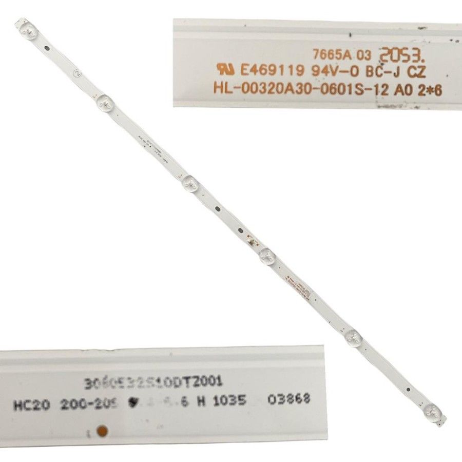 Tira 6 LED TD SYSTEMS K32DLX11HS HL-00320A30-0601S-12 E469119