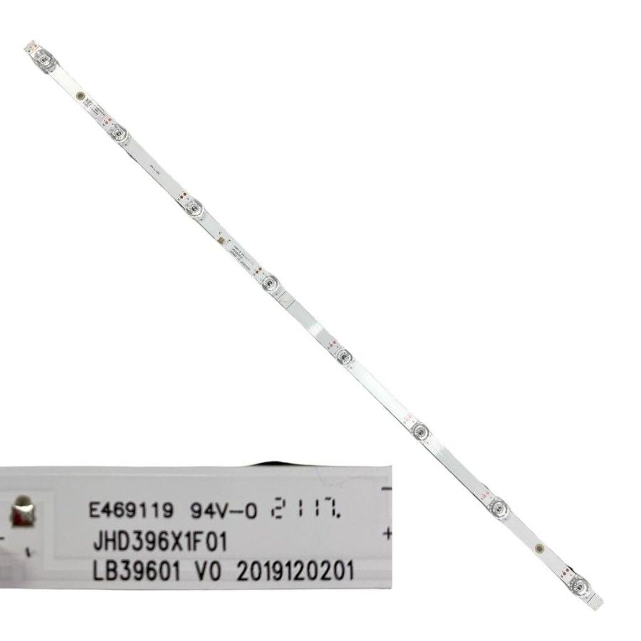 Tira 8 leds Hisense 40AE5000F LB39601 swap / de desmontaje