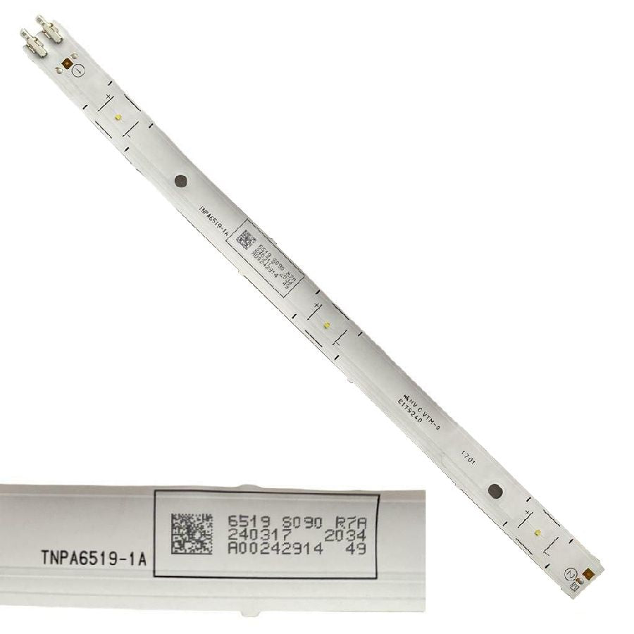Tira 3 Leds Panasonic TX-49EX603E TNPA6519-1A E179240 swap de desmontaje