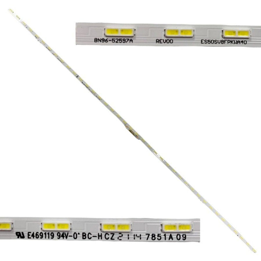 Tiras Led Samsung UE50AU8005K BN96-52597A swap de desmontaje
