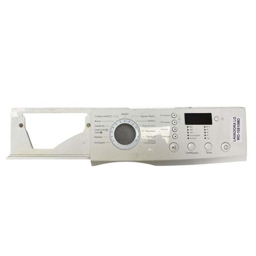 Carcasa Frontal Superior Lavadora LG WD-10810MD SWAP USADO con arañazos