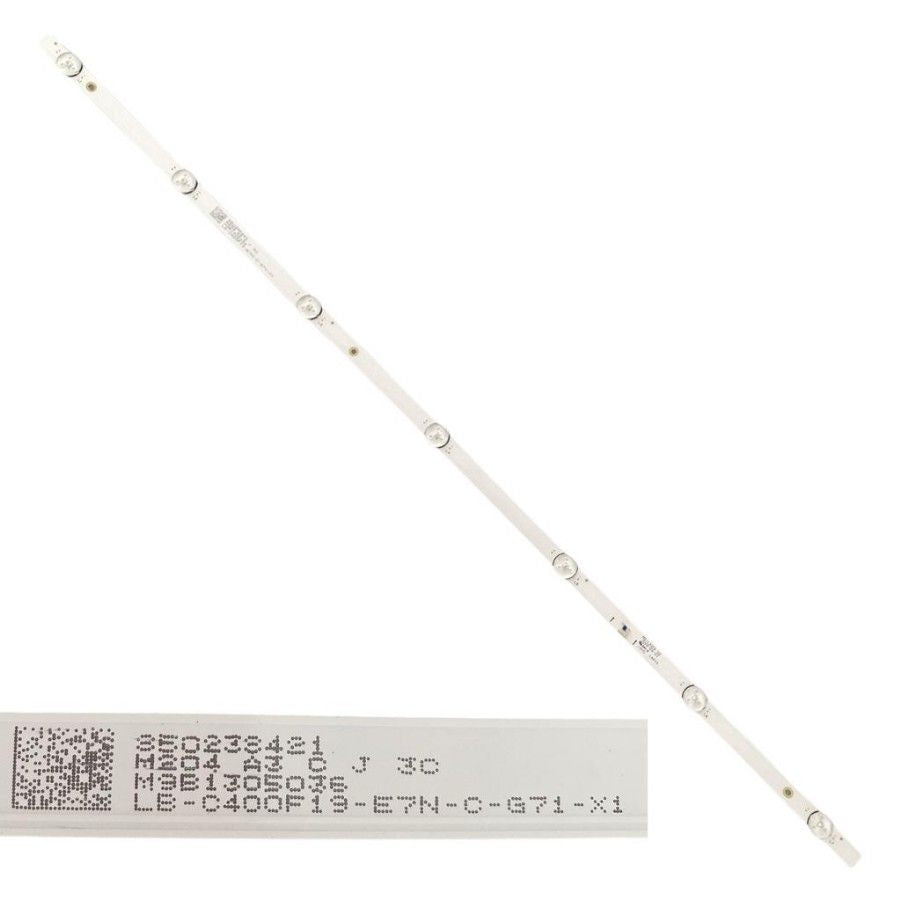 Tira 6 leds Saba SA40S58N1 MS-L3215 V2 S50238421 swap de desmontaje