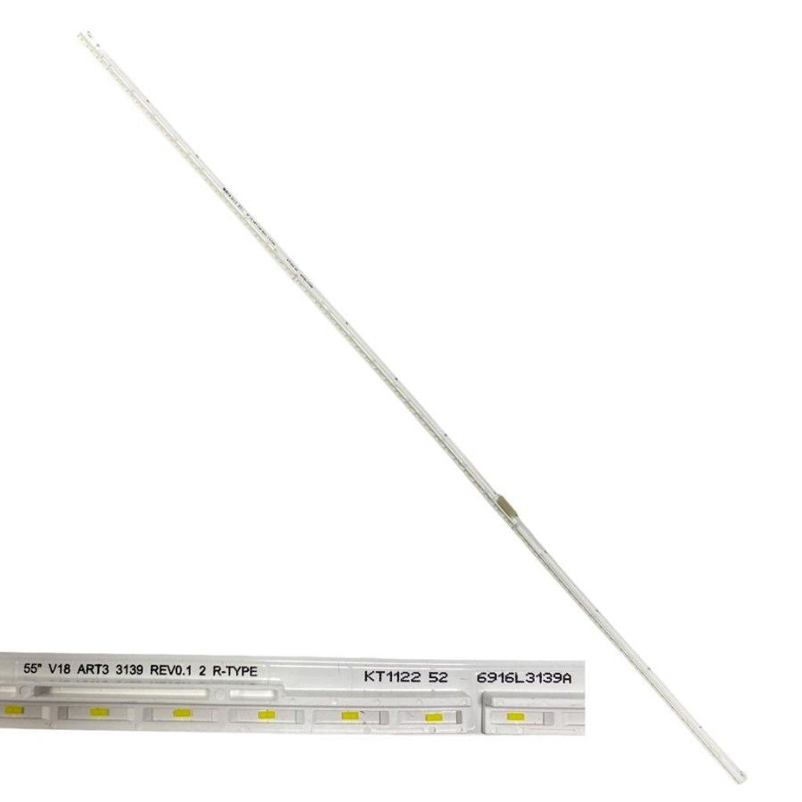 Tira leds LG 55SK8000PLB R-TYPE KT1122 6916L3139A swap de desmontaje