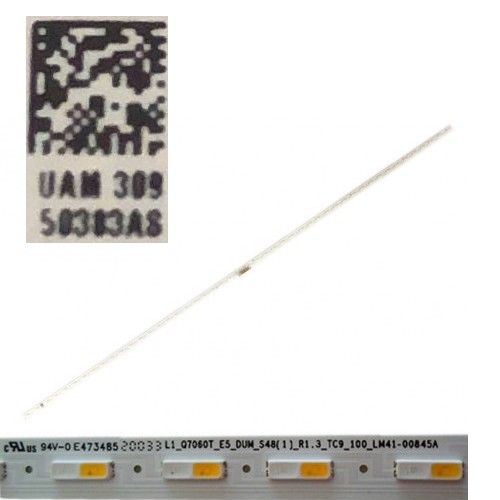 Tira Leds Samsung QE55Q60TAU BN96-50383AS LM41-00845A swap de desmontaje