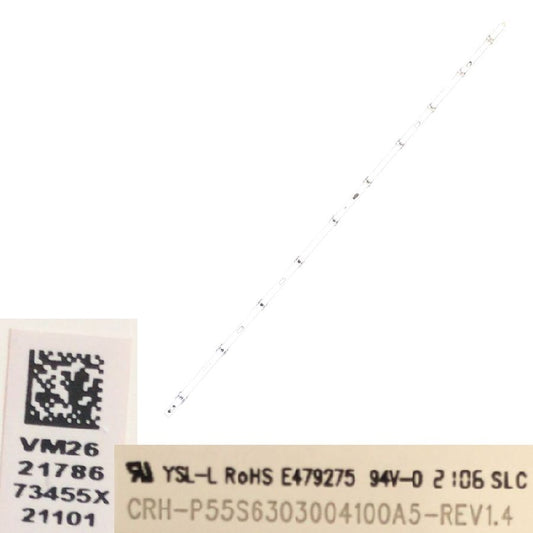 Tiras 5 Led Samsung UE55AU7105K BN96-21101 CRH-P55S6303004100A5-REV1.4