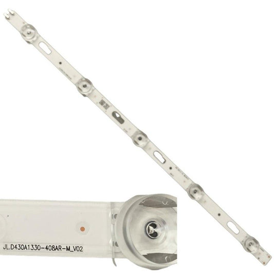 Tira 5 Leds Samsung UE43TU7095U JL.D430A1330-408AR-M_V02 BN96-50320A
