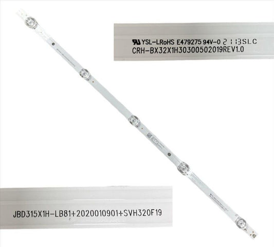 Tira 5 leds Hisense 32A5700FA CRH-BX32X1H30300502019REV1.0 JBD315X1H (SWAP)