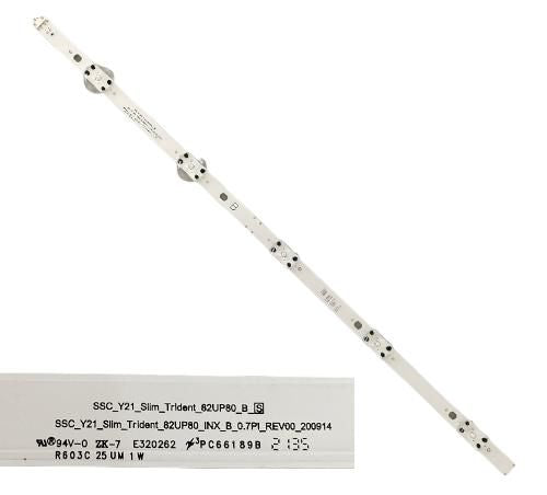 Tira 5 Leds LG 82UP80006LA TIPE B SSC_Y21_Slim_Trident_82UP80_LGD_B_S