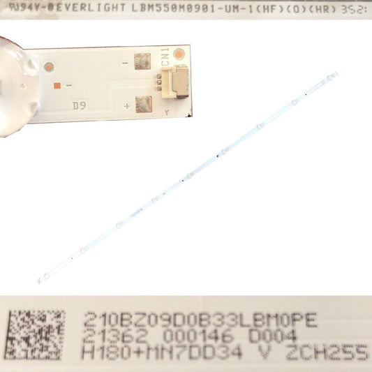 Tira 9 leds PHILIPS 55PUS7406/12 LBM550M0901-UM-1 210BZ09D0B33LBM0PE