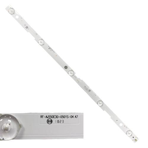 Tira 5 leds Sharp LC-55UI7252E RF-AJ550E30-0501S-04 A7