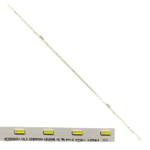 Tira leds Hisense H50U7BE HE500S6U51-TAL3-2018091201-LB5009B de desmontaje