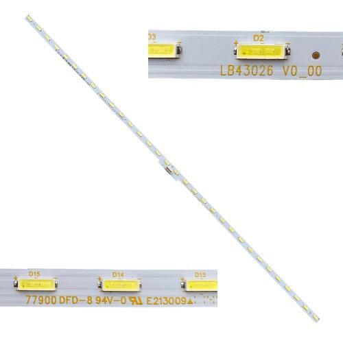 Tira leds SONY KD-43XE7004 LB43026 V0_00 77900 DFD-8