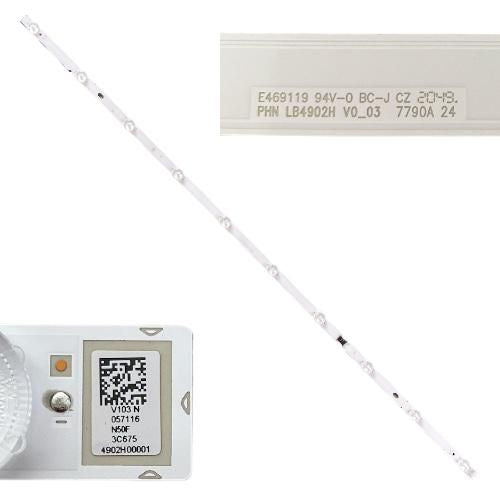 Tira 10 leds SONY KD-50X80J V103 N N50F E469119 LB4902H V0_03 7790A