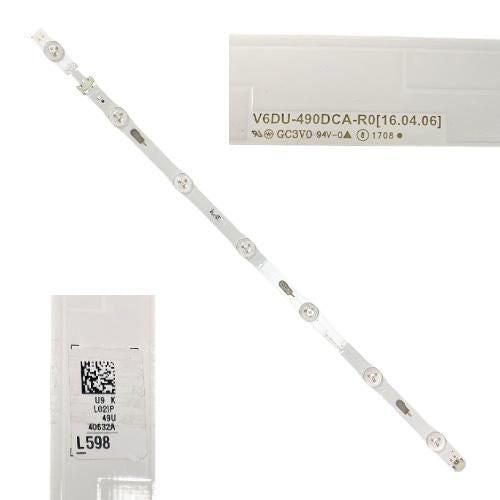 Tira 7 Leds Samsung UE49MU6205K V6DU-490DCA-R0 BN96-40632A