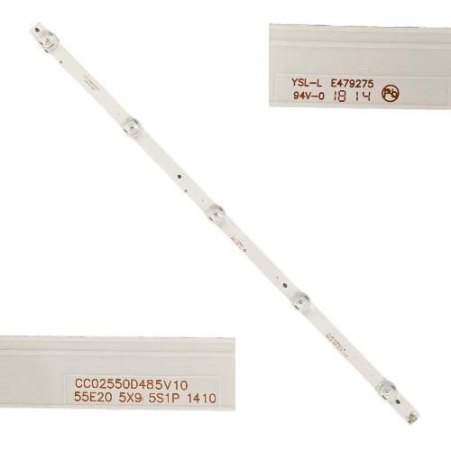 Tira 5 LED TD Systems K55DLG8US YSL-L E479275 CC0252550D485V10 55E20
