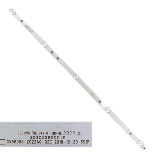 Tira 5 LED TD Systems K58DLX11US CX58D05-ZC22AG-02E 303CX580001E