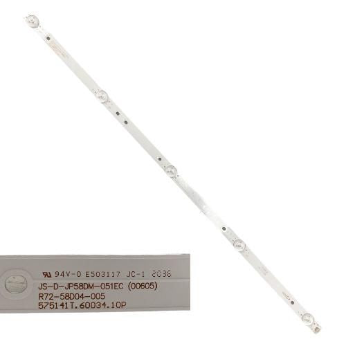 Tira 5 LED TD Systems K40DLM7F TYPE R DLED395M1-R05-A01