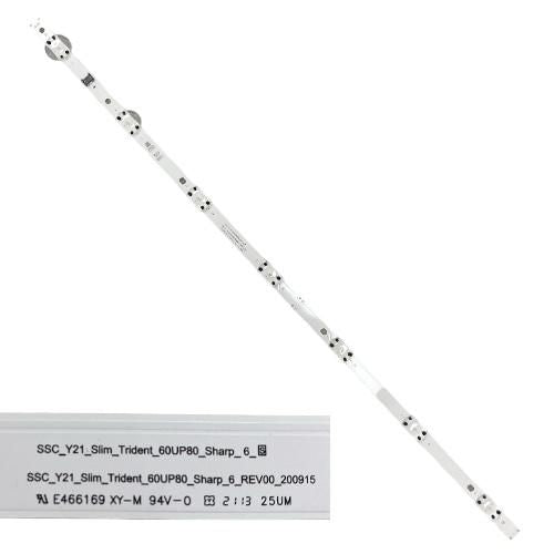 Tira Leds LG 60UP80006LR SSC_Y21_Slim Triden_60UP80_Sharp_6_S REV00_200915