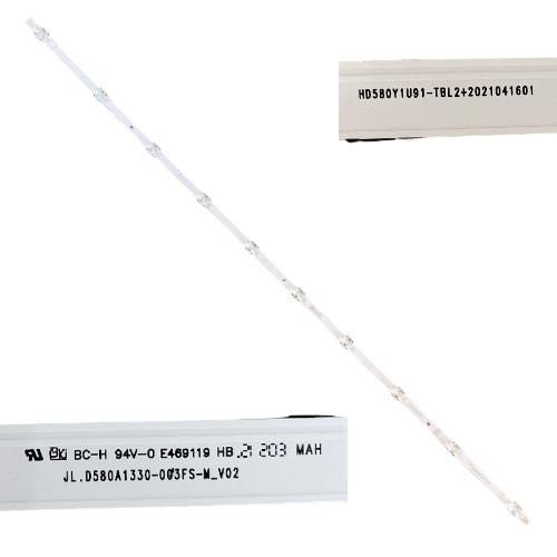 Tira 10 leds HISENSE 58A66G JL.D580A1330-003FS-M_V02