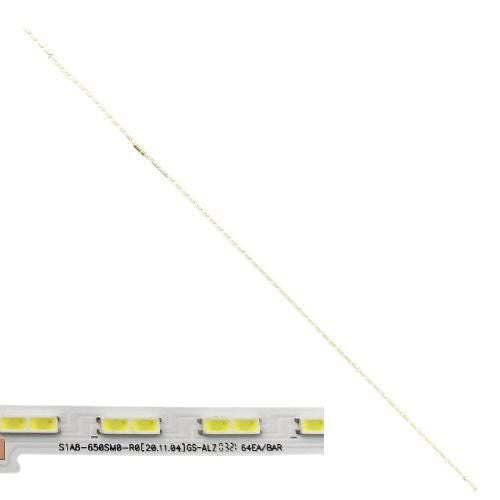 Tiras Led Samsung UE65AU8005K S1A8-650SM0-R0 swap de desmontaje