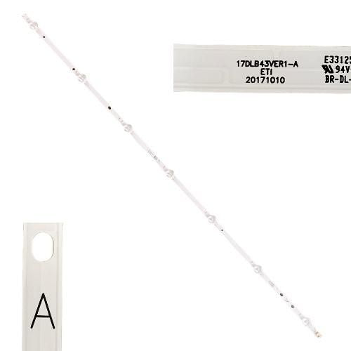 Tira 7 Leds Panasonic TX-43E200E TYPE A 17DLB43VER1-A 20171010