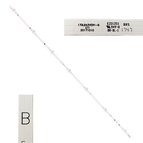 Tira 7 Leds Panasonic TX-43E200E TYPE B 17DLB43VER1-B 20171010