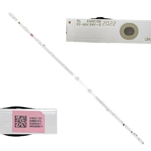 Tira 11 leds PHILIPS 43PUS8505/12 210BZ11D0 swap / de desmontaje