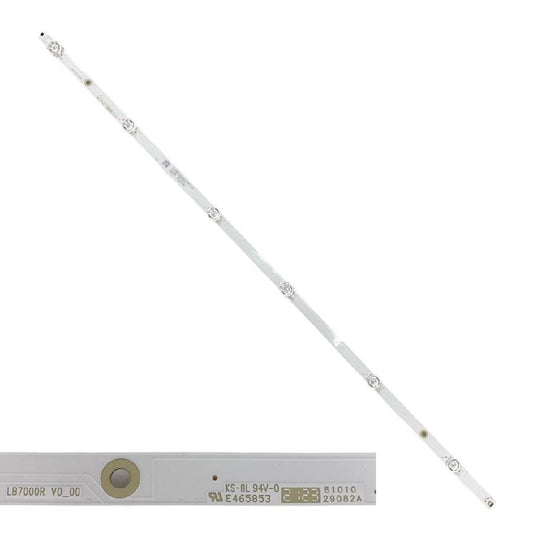 Tira 6 leds PHILIPS 65PUS7363/12 LB7000R V0_00 E465853 swap de desmontaje