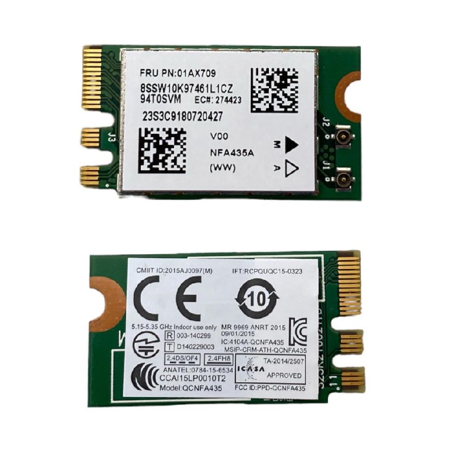 Modulo Wifi y Bluetooth ALL IN ONE LENOVO AIO 520-27ICB QCNFA435 01AX709