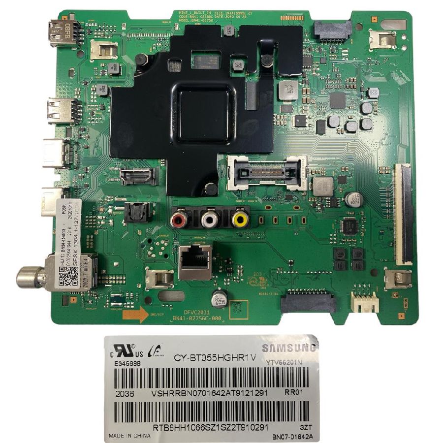 Placa Main Samsung UE55TU8005K BN94-15451S BN41-02756C BN07-01642A