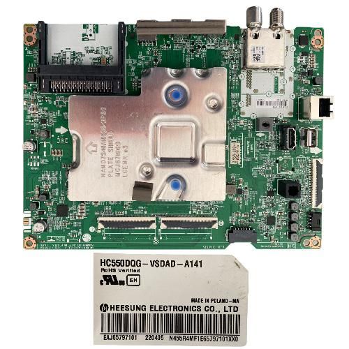 Placa Main LG 55NANO796PLC EAX69581203(1.0) HC550DQG-VSDAD-A141 66681803