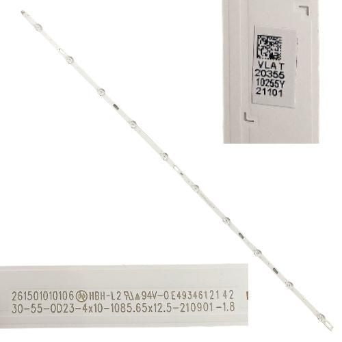Tira 10 Leds Samsung UE55AU7175U 261501010106 VLAT BN96-10255Y