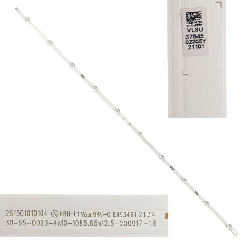Tira 10 Leds Samsung UE55AU7175U 261501010104 VL8U BN96-02355Y