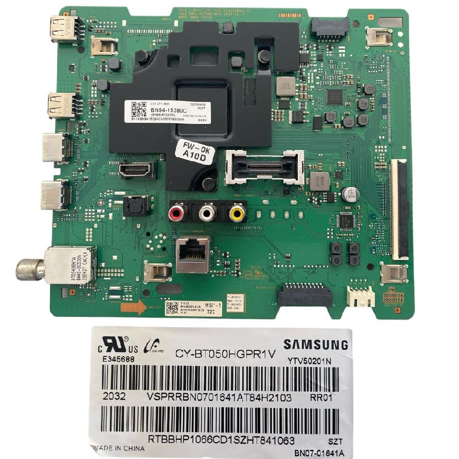 Placa Main Samsung UE50TU8005K BN41-02756B BN94-15380C CY-BT050HGPR1V