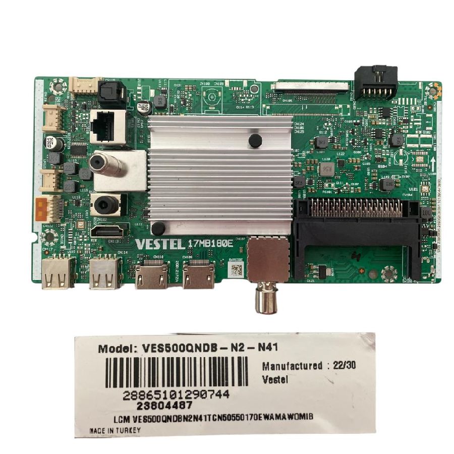 Placa Main TOSHIBA 50UF3D63DA 17MB180E 23809695 VES500QNDB-N2-N41