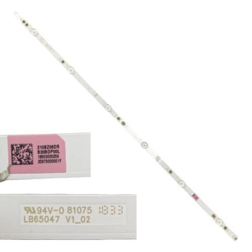 Tira 6 leds PHILIPS 65PUS6162/12 LB65047 V1_02 TYPE R