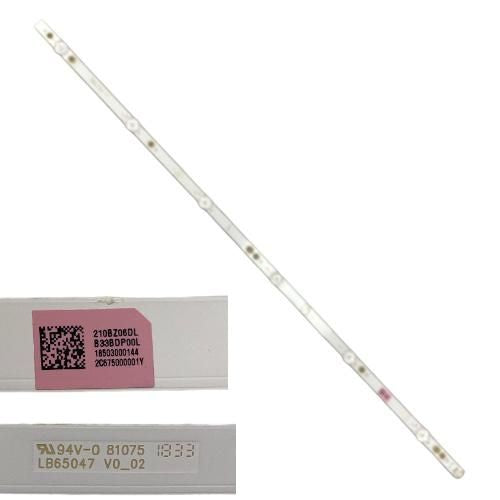 Tira 6 leds PHILIPS 65PUS6162/12 LB65047 V1_02 TYPE L