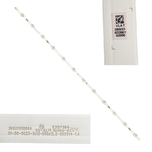 Tira 12 Leds Samsung UE50AU8005K BN96-03350Y 261501010084 swap de desmontaje