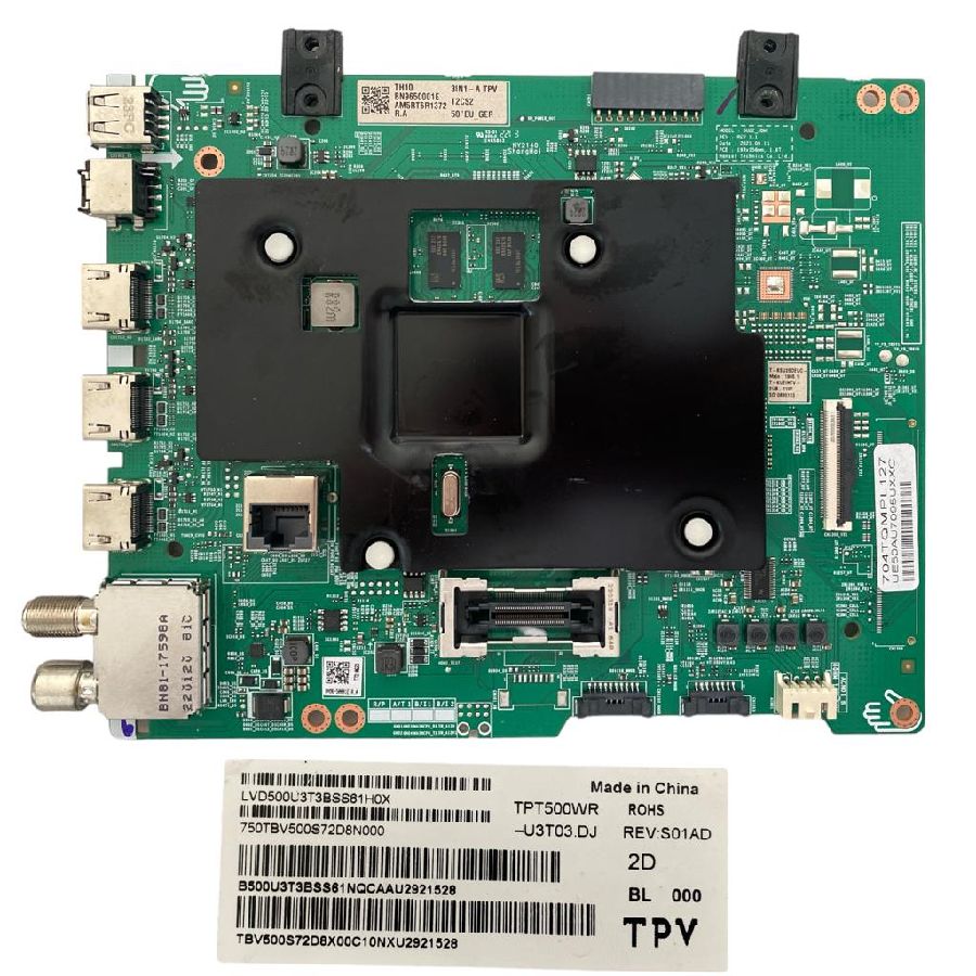 Placa Main SAMSUNG UE50AU7095U BN9650001E TPT500WR REV:S01AD