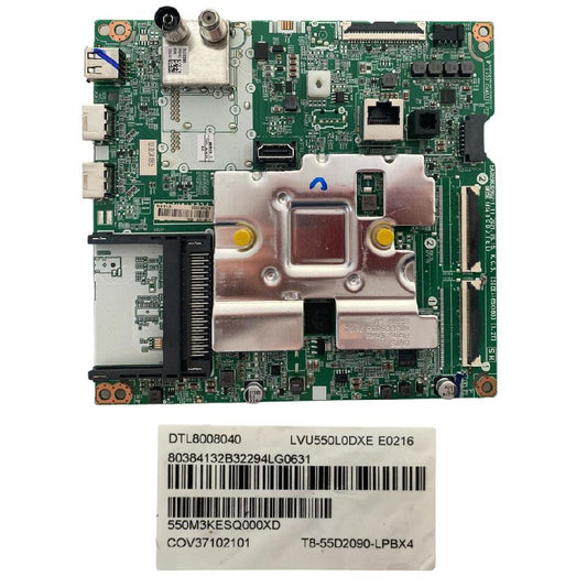 Placa Main LG 55UQ70006LB EAX69830902(1.1) LVU550L0DXE