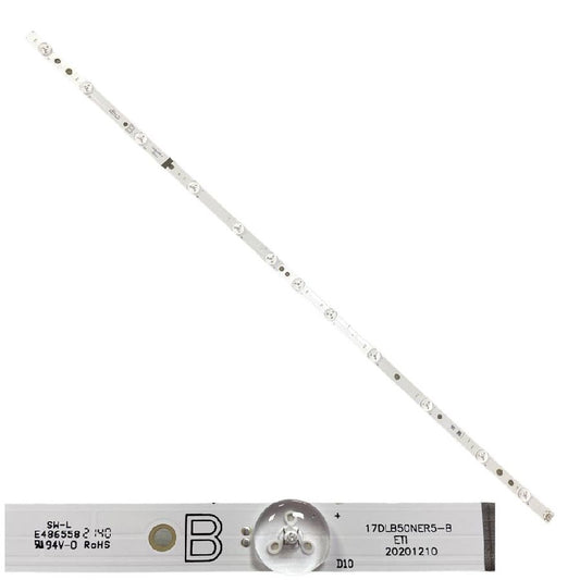 Tira 12 Led Toshiba 50UF3D63DA Type B 17DLB50NER5-B