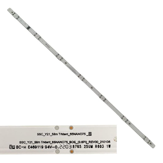 Tira 7 Leds LG 65NANO766QA SSC_Y21_Slim Trident_55NANO75_S REV00_210108
