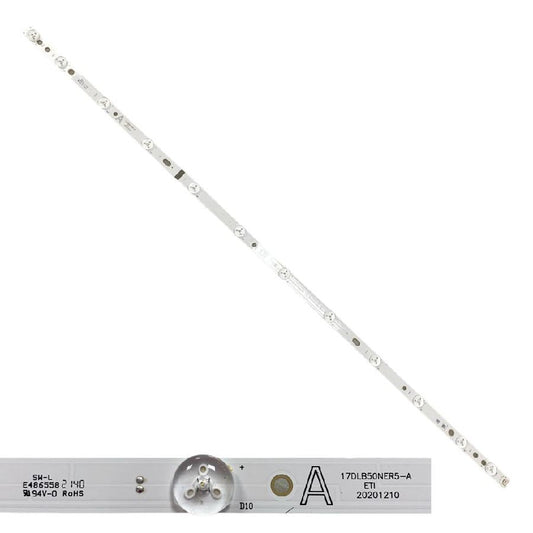 Tira 12 Led Toshiba 50UF3D63DA Type A 17DLB50NER5-A