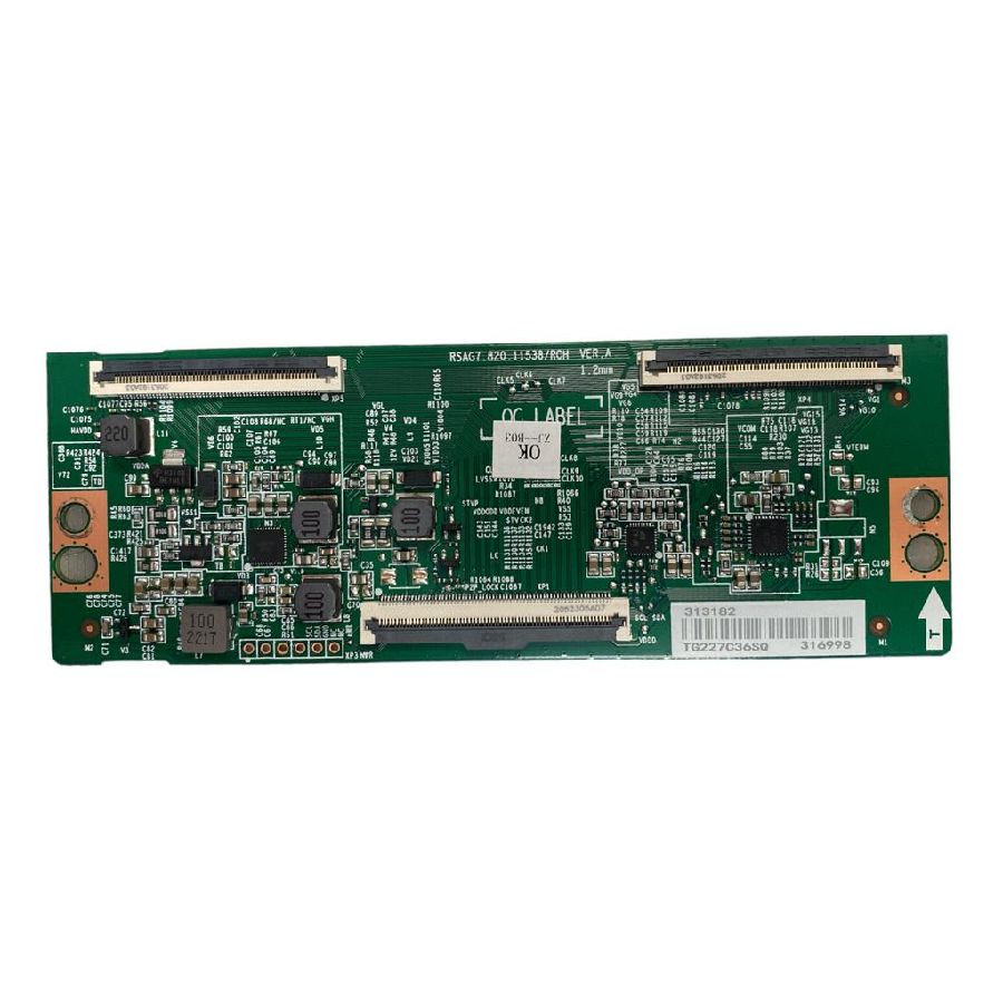 Placa TCon Hisense 55A6EG RSAG7.820.11538/ROH