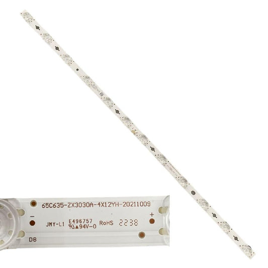 Tira 6 leds TCL 65C639 65C635-ZX3030A-4X12YH-20211009