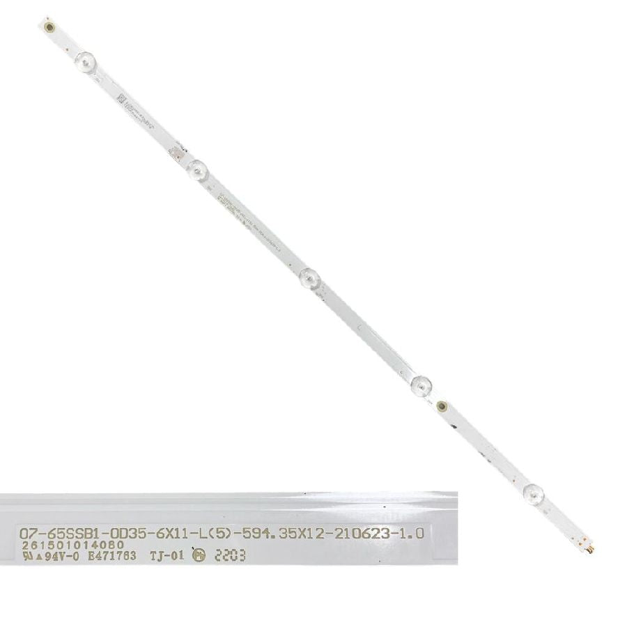 Tira 5 Leds Samsung UE65AU7095U 07-65SSB1-0035-6X11-L