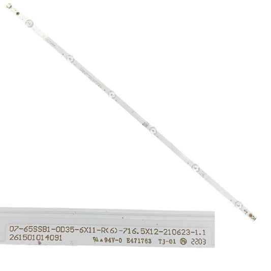Tira 6 Leds Samsung UE65AU7095U 07-65SSB1-0035-6X11-R
