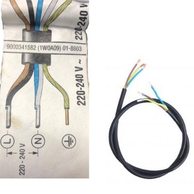 Cable Alimentación 9000341582 1W0A09 01-880 Vitro Balay 3EB713LP/01 SWAP/USADO