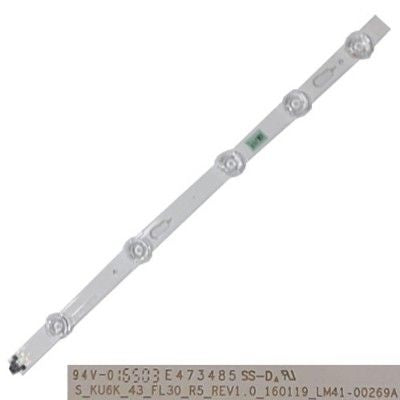 Tira 5 leds Samsung UE43KU6000K REV1.0_160119_LM41-00269A BN96-41221A