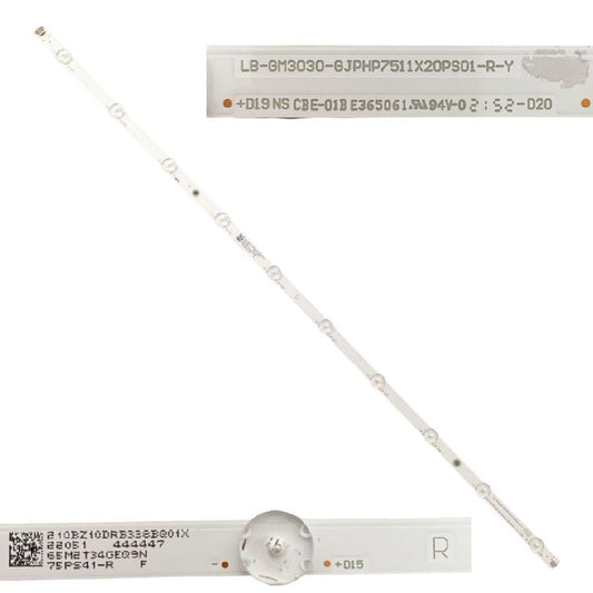 Tira 10 leds Philips 75PUS7906/12 TYPE R LB-GM3030-GJPHP757511X20PS01-R-Y